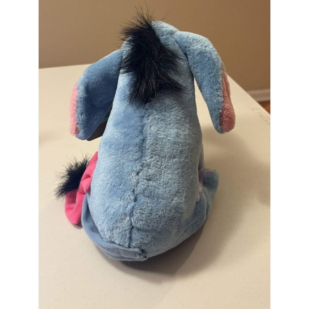 Vintage Disney Eeyore Sighing Stuffed Plush 1994 Mattel Tail Winnie the Pooh - Picture 4 of 8